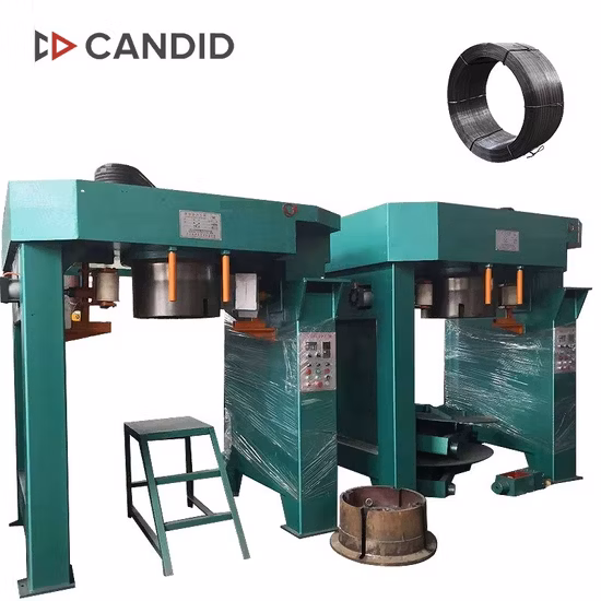 Vertical Type Full Automatic Inverted Binding Copper Wire Nail Drawing Machine