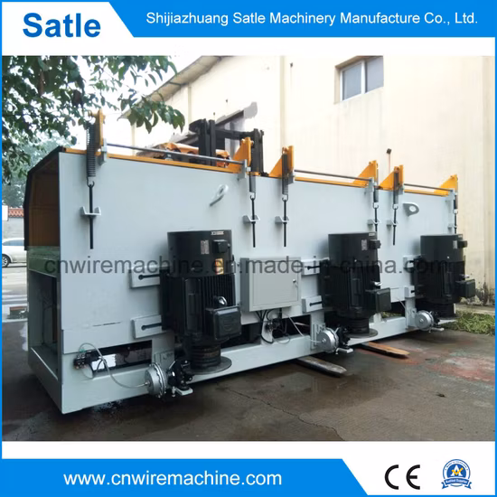 Full Automatic High Speed Carbon Steel Straight Line Wire Drawing Machine