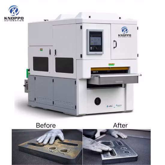 Wet Deburring Polishing and Wire Drawing Double End Belt Sander Deburring Polishing Machine